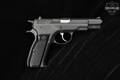 1985 CZ CZ 75 pre-B 9mm Luger Black in Very Good Condition Image 3