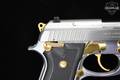 Taurus PT 92 AFS 9mm Luger Stainless/Gold in Excellent Condition Image 4