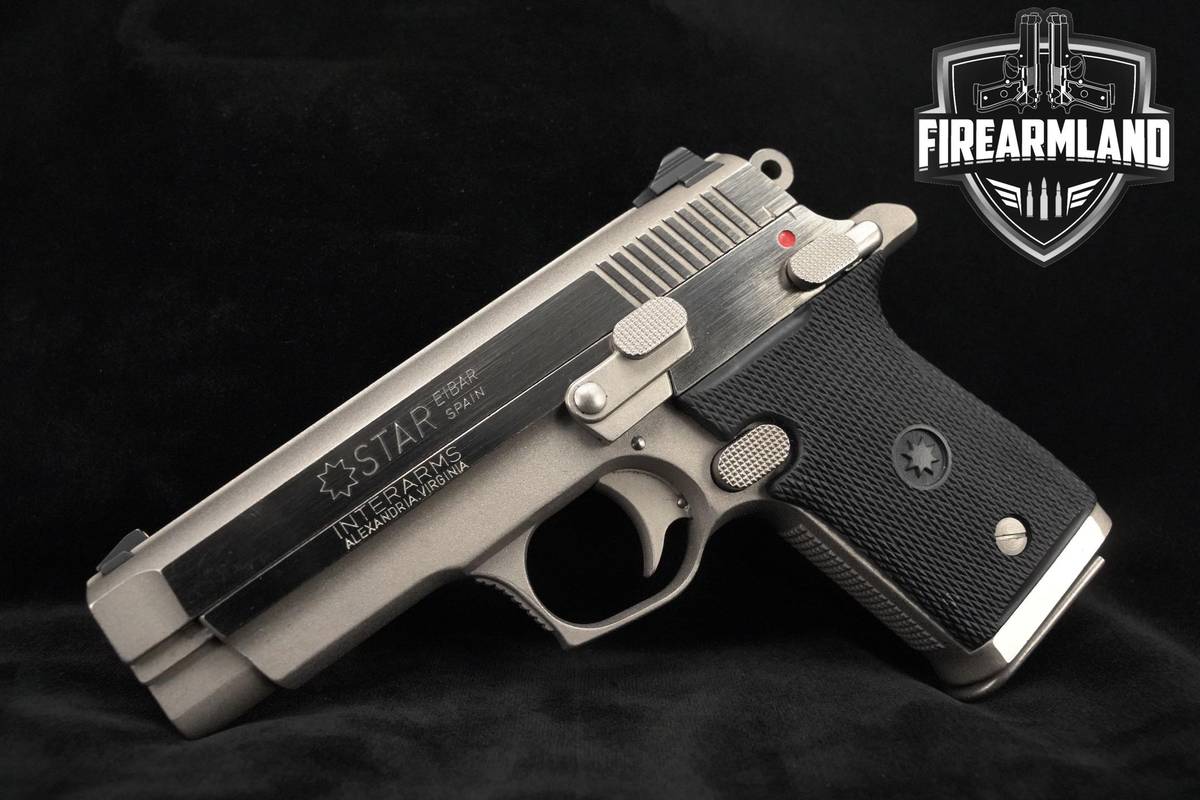 Star Firestar 40 S&W 3.5" Stainless Steel Star-Firestar +ORIG CASE