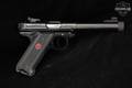 2022 Sturm Ruger Mark IV Target, Threaded Barrel .22 LR Blued in Like-New Condition Image 4