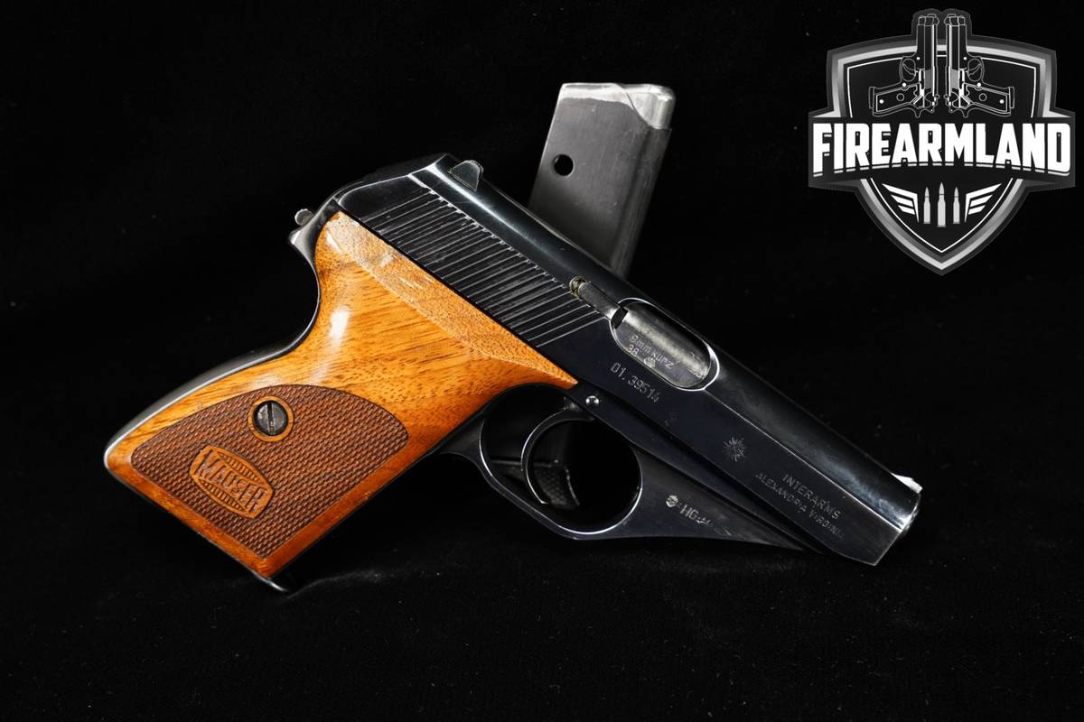 1976 Mauser HSc 380 ACP 3.4" Blued Interarms Import +2 MAGS