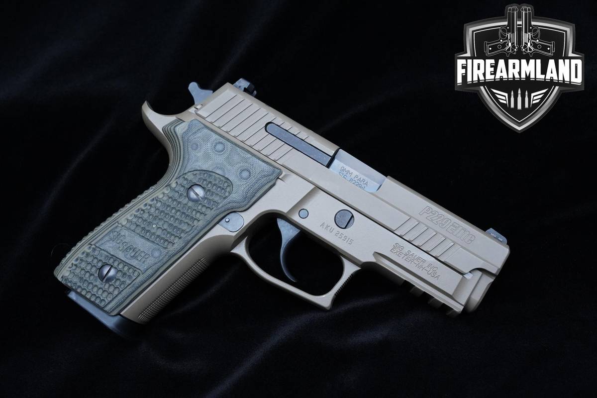 Sig Sauer P229 Elite Compact Special Configuration 9mm 3.9" Sig P229 Sauer