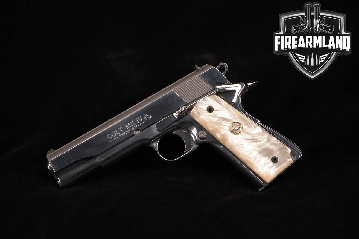 1998 Colt Government Model Mk IV Series 80 38-Super 1911-A1 5" +ORIG CASE