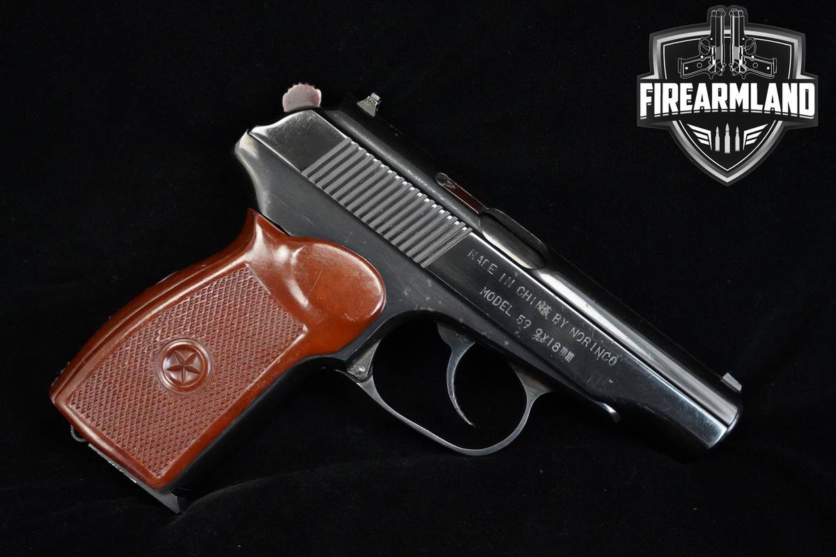 Norinco Model 59 Makarov 9x18mm Makarov 3.68" Blued Norinco 59 M59 +3 MAGS