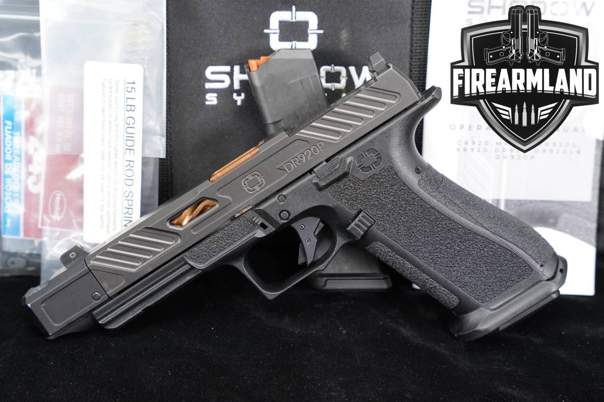UPGRADED! Shadow Systems DR920P Performance 9mm 4.48" +2 MAGS & ORIG CASE