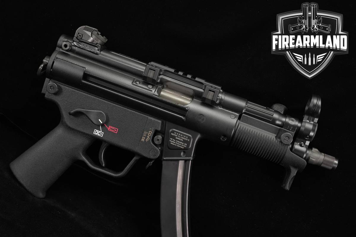 Heckler & Koch HK SP5K-PDW 9mm 5.83" SP 5 MP5 PCC +ORIG CASE