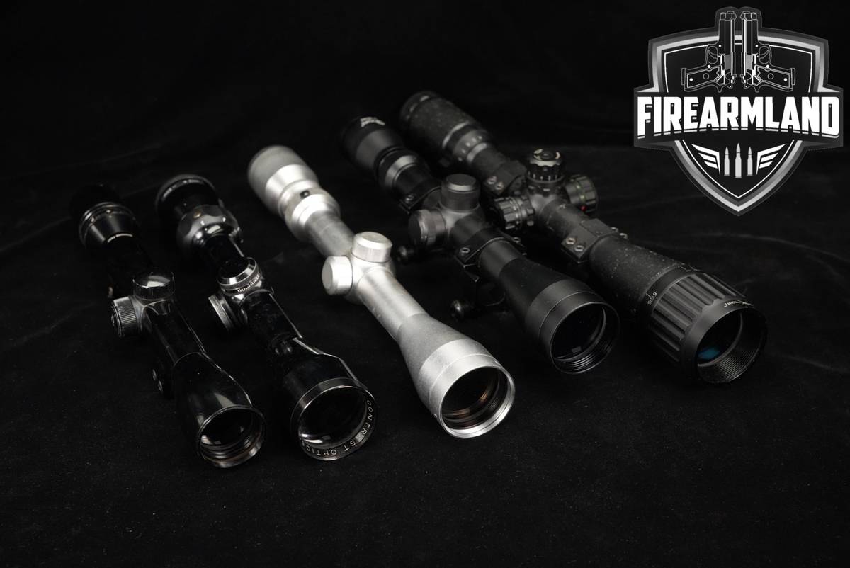 FIVE SCOPE LOT 5 Pack Pine Ridge Bushnell CenterPoint CVLife Scopes