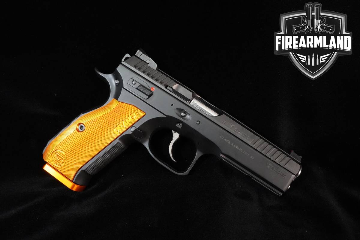 CZ Shadow 2 Orange 9mm 4.9" Black Polycoat CZ-Shadow 2 +3 MAGS & ORIG CASE