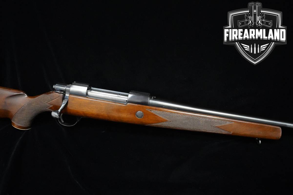 VINTAGE 1964 Sako Finnbear L61R 338 Win Magnum Blued Sako 26"