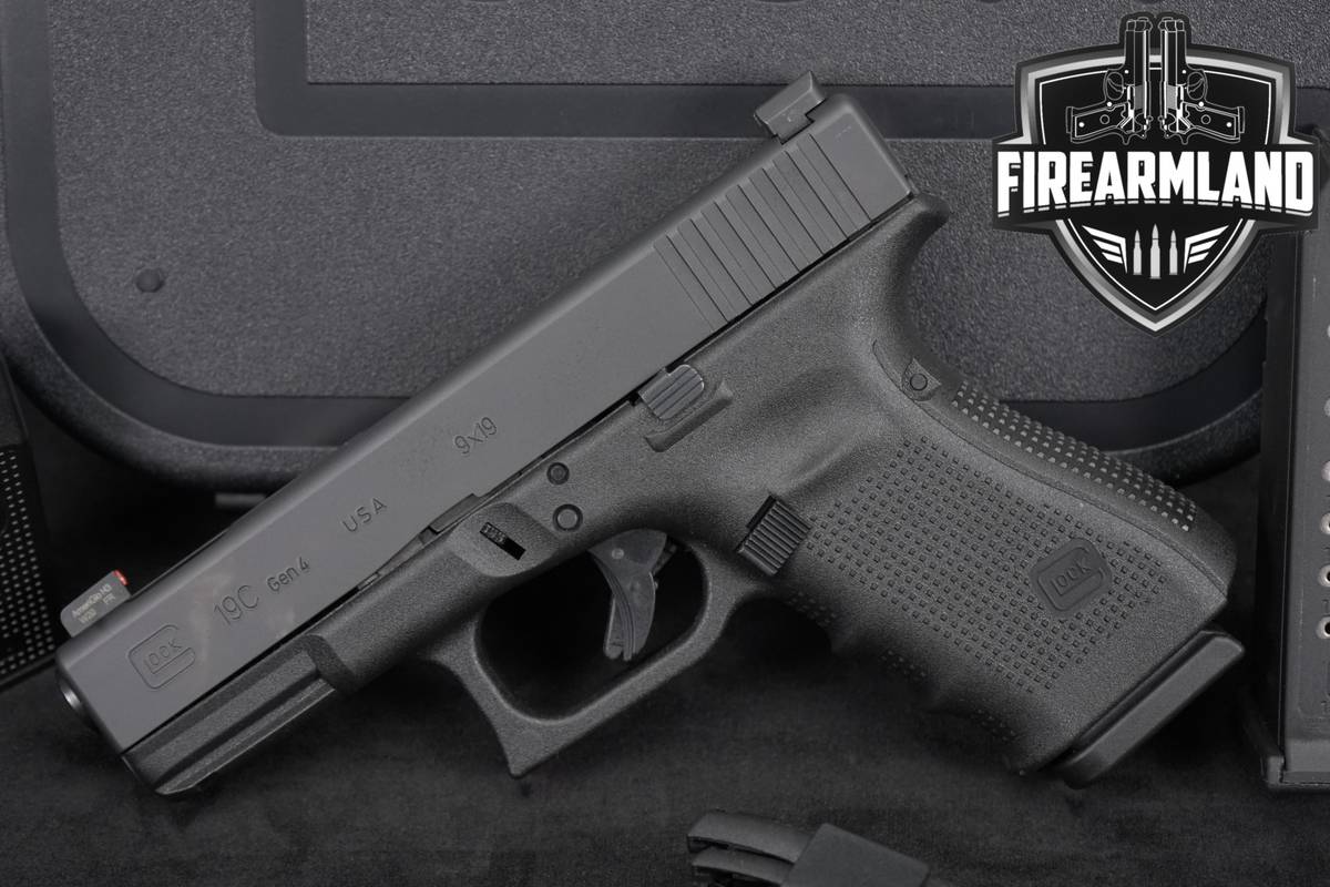 Glock 19C Gen4 G19C Gen 4 9mm 4.02 G19 C FACTORY PORTED +2 MAGS & ORIG CASE