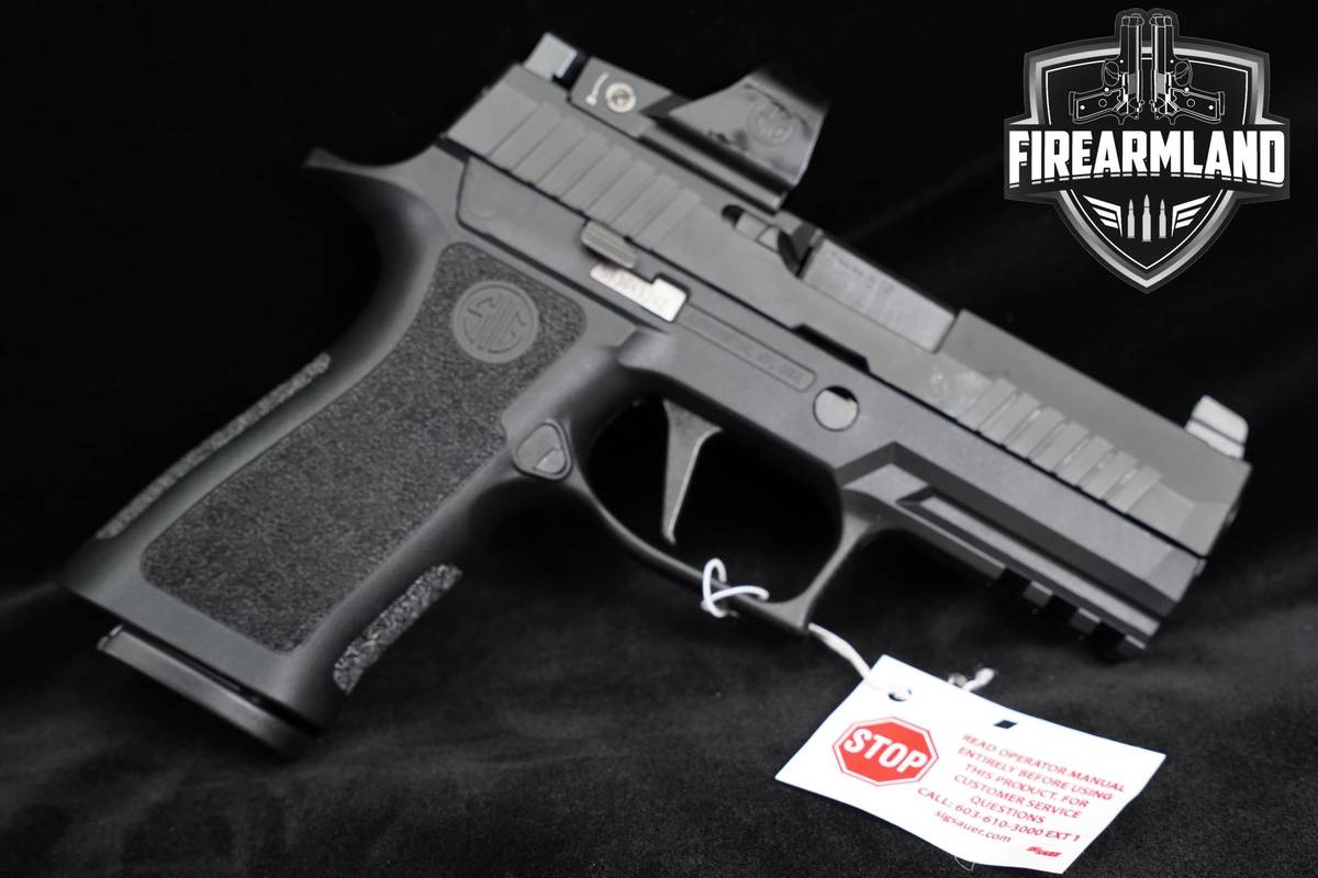 LNIB Sig Sauer P320 XCarry Pro 9mm 3.9" P-320 +3 MAGS, ORIG CASE & ROMEO1
