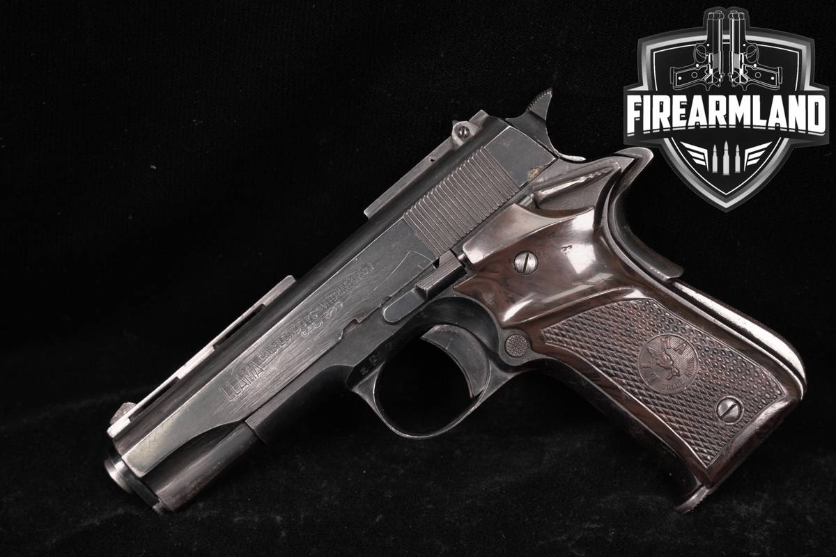 1971 Llama Model III-A Especial 380 ACP 1911 3 3A Blued DA/SA