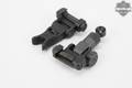 Knight's Armament (KAC) Micro Iron Sights Folding 200-600 Meter Adjustable in Very Good Condition Image 2
