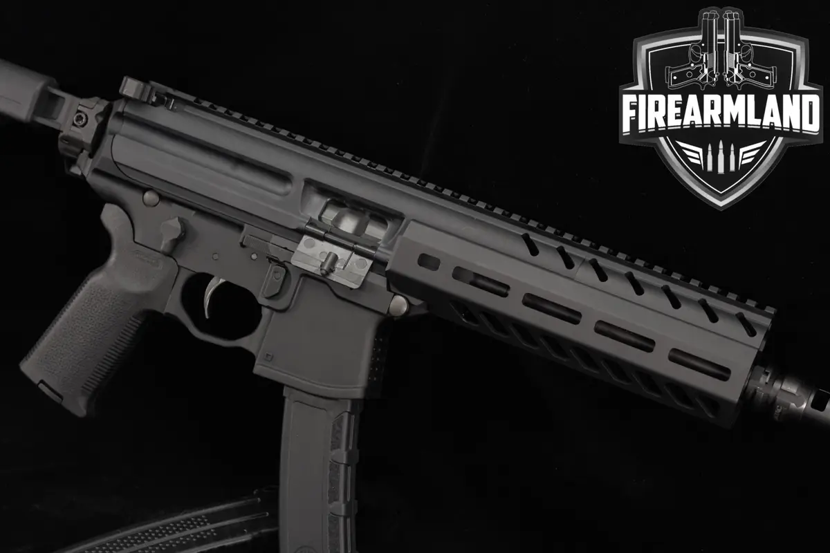 SBR Sig Sauer MPX 9mm 8" PORT SIDE-FOLDER M-LOK +3 MAGS