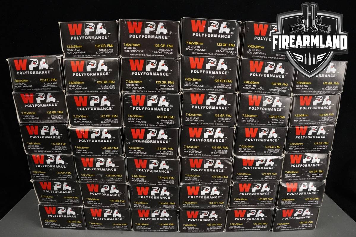 7.62x39 Ammo 762x39 Ammunition 800 ROUNDS