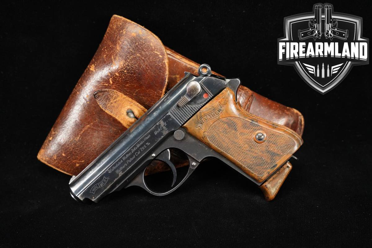 Pre-War 1932-1933 Walther PPK 32 ACP 3.3" Blued DA/SA +HOLSTER