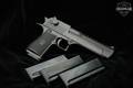 Magnum Research Desert Eagle Mark XIX .44 Mag. Black Oxide in Very Good Condition Image 2