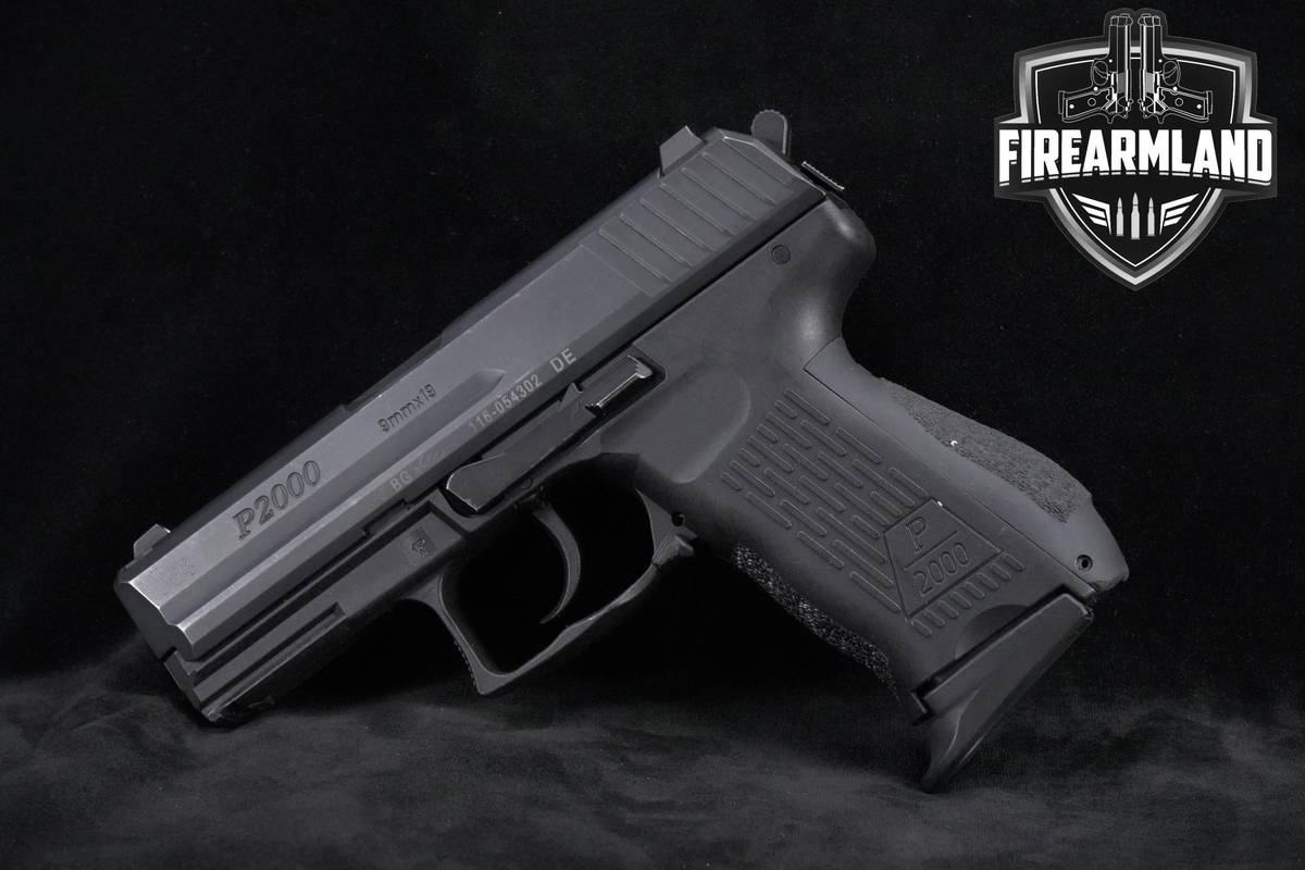 2016 Heckler & Koch (H&K-HK) P2000 V1 LEM 9mm 3.7" H&K-HK P2000 +2 MAGS