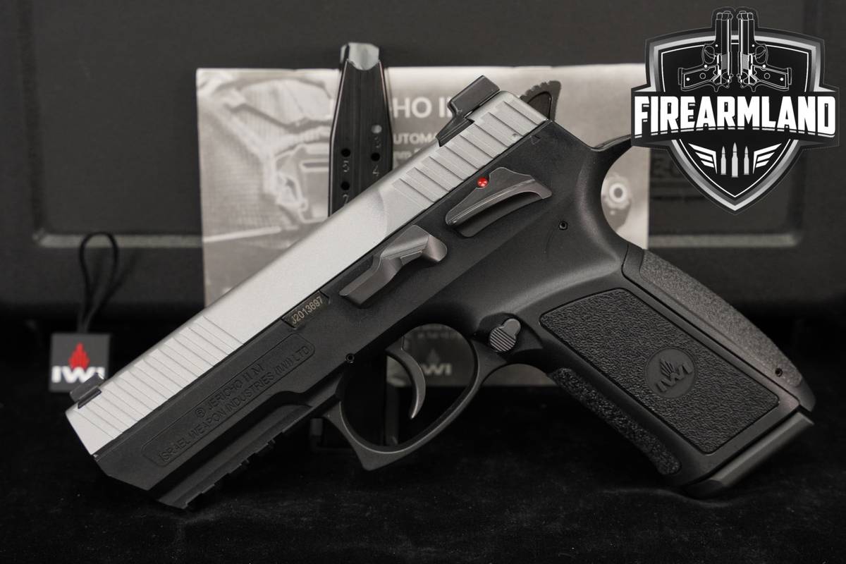 BABY EAGLE IWI Jericho II-M 9mm 3.82 Silver 2M 941 +2 MAGS, ORIG CASE
