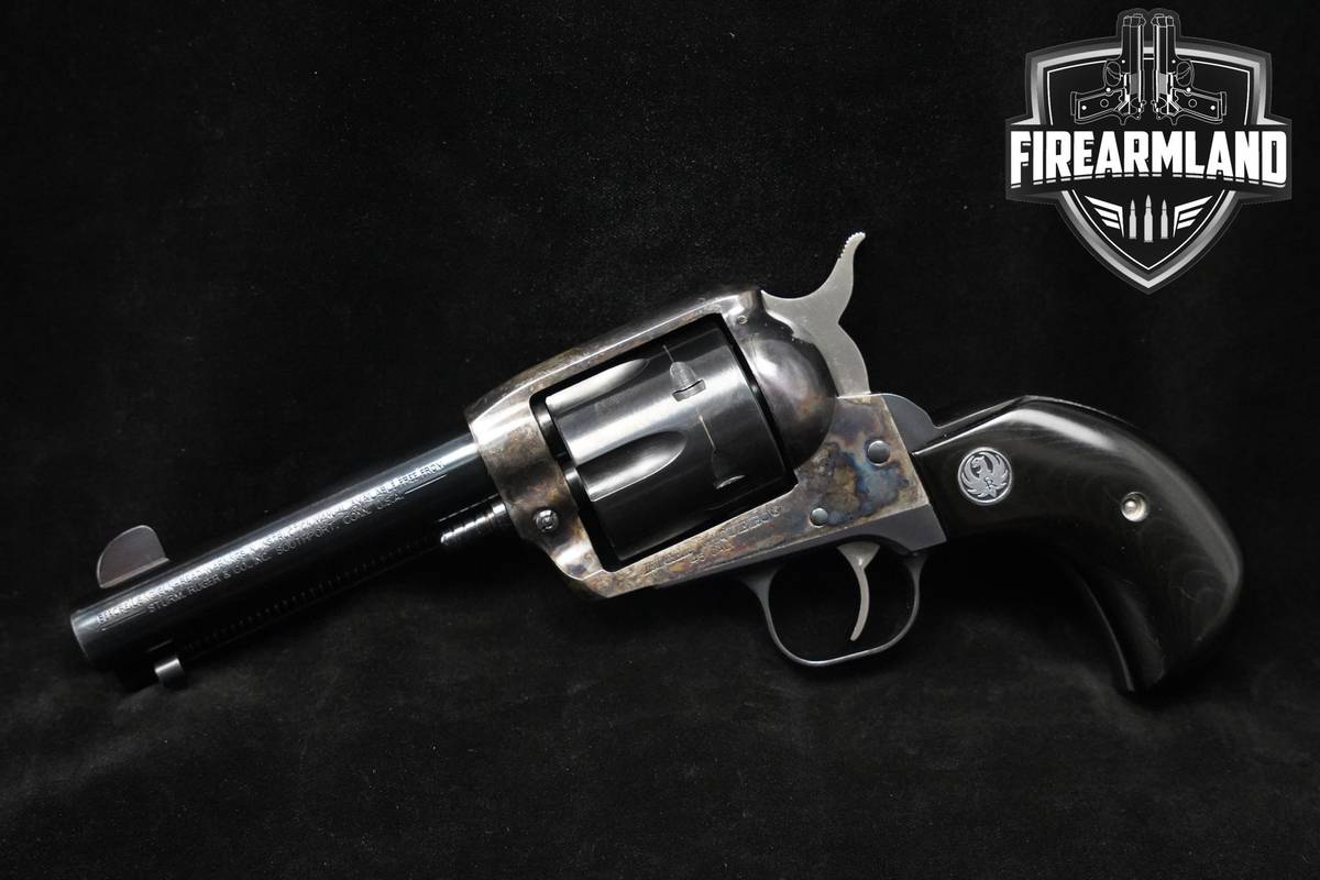 2002 Ruger Vaquero 45 Colt Birdshead 4.5" Color Cased/Blued Ruger