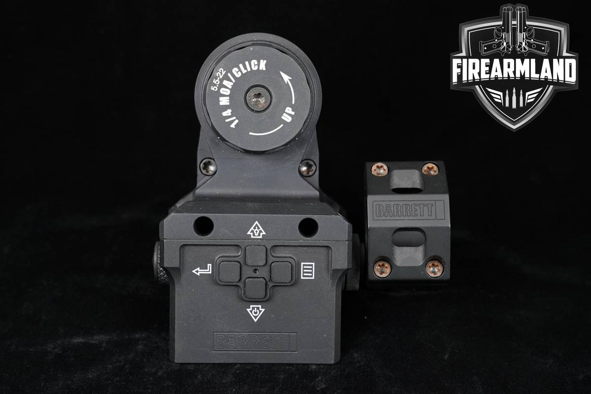 Barrett BORS 2.0 Ballistics Computer For Nightforce NXS 5.5-22X50