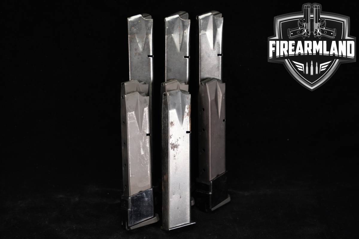 EIGHT (8) Beretta 92 Extended Magazines 9mm Luger M9 92FS M9A1 Mags