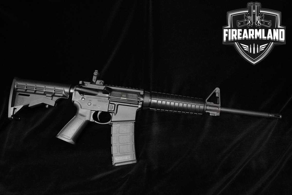 Ruger AR-556 5.56 NATO 16.1" Type III Hard-Coat Anodized Ruger-AR-556 AR556