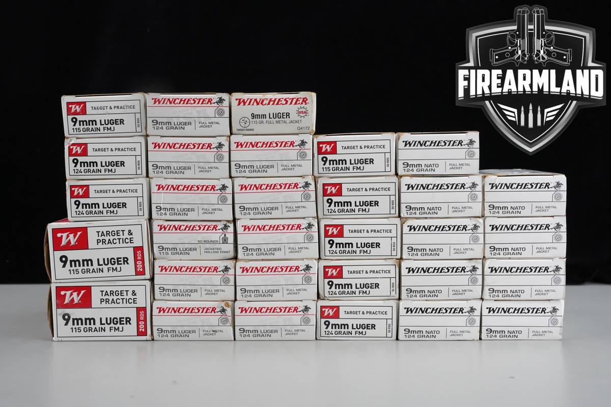 1850 RDS! 9mm Ammo 9-mm