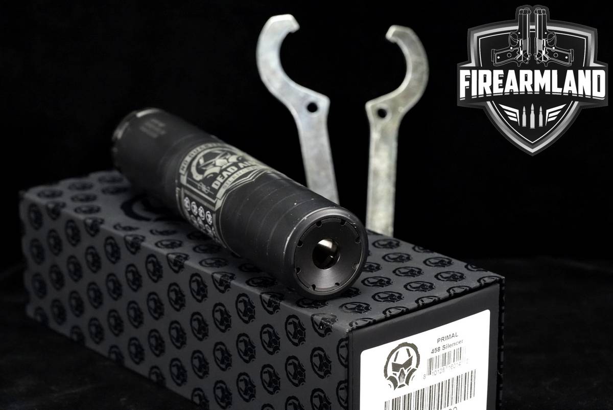 Dead Air Silencers Primal .458 Cal Suppressor Silencer +ORIG BOX