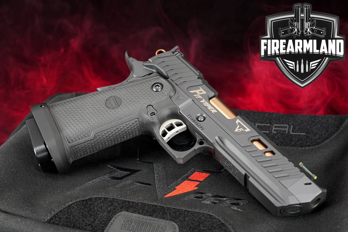 LIMITED Taran Tactical TTI JW4 PV Pit Viper 9mm 1911 JW-4 2011 COMP +3 MAGS