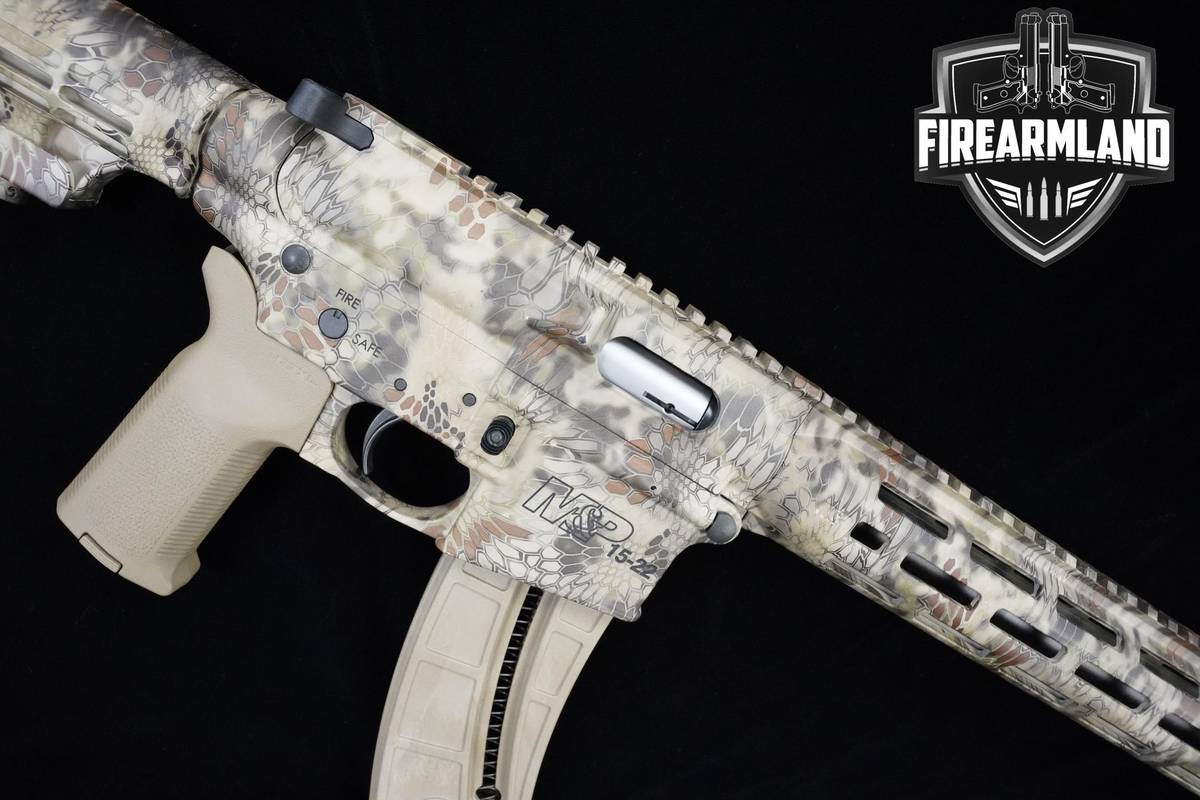 Smith & Wesson (S&W) M&P15-22 Kryptek 22LR 16.5" KRYPTEK S&W-M&P15-22 4MAGS