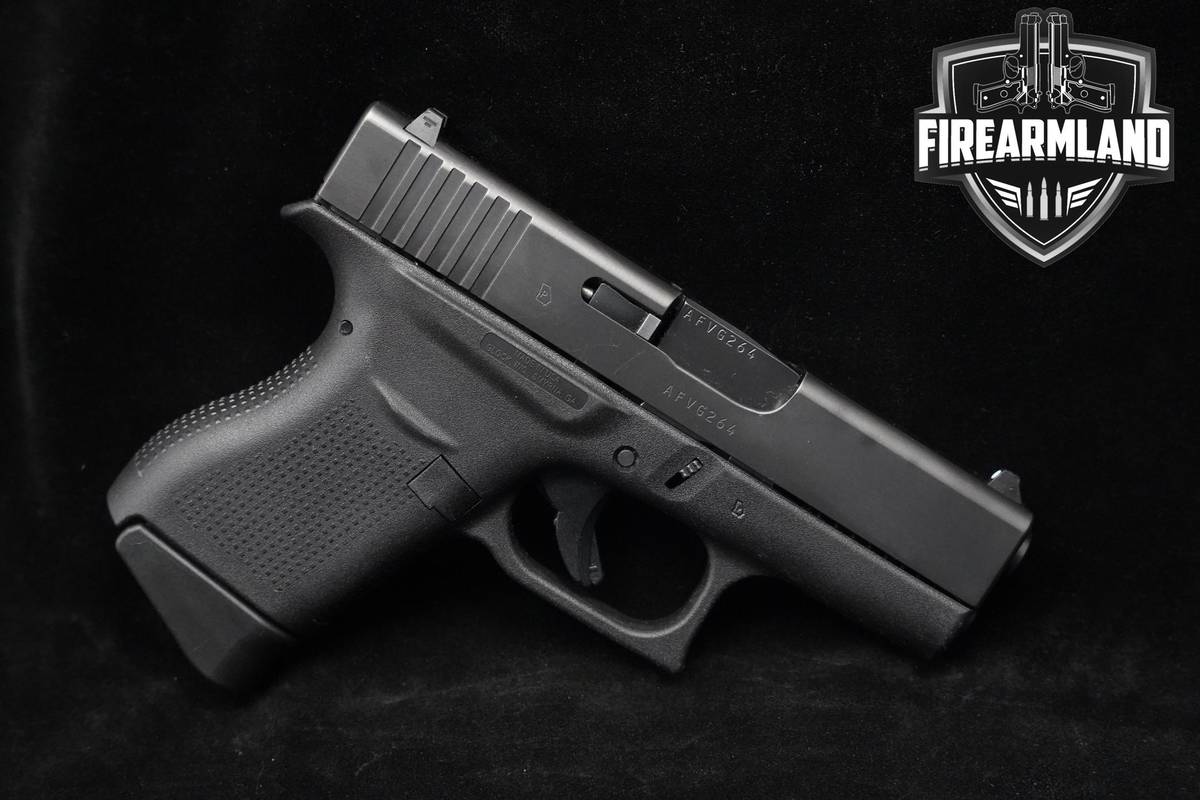 Glock 43 Slimline 9mm Glock G43 G-43 +3 MAGS & ORIG CASE
