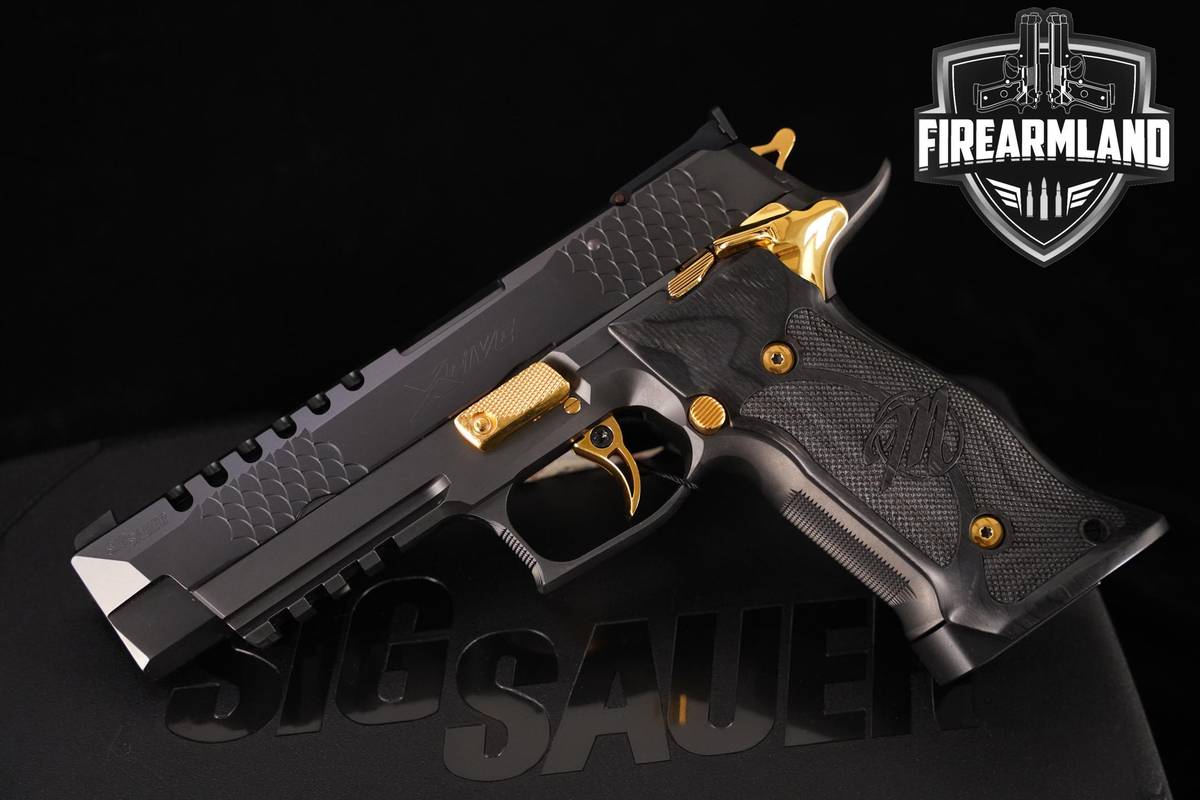 LNIB Sig Sauer P226 X-Five Club 30 Black & Gold Mastershop 9mm 5" +2 MAGS