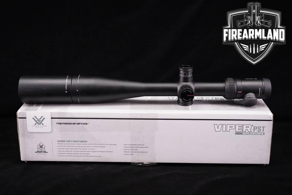 Vortex Optics Viper PST 6-24x50 EBR-2C MOA FFP Reticle +ORIG BOX