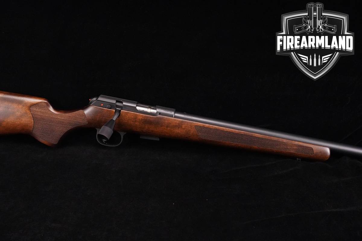 2024 CZ 457 Varmint Walnut 22LR 20" Bull Barrel +ORIG BOX