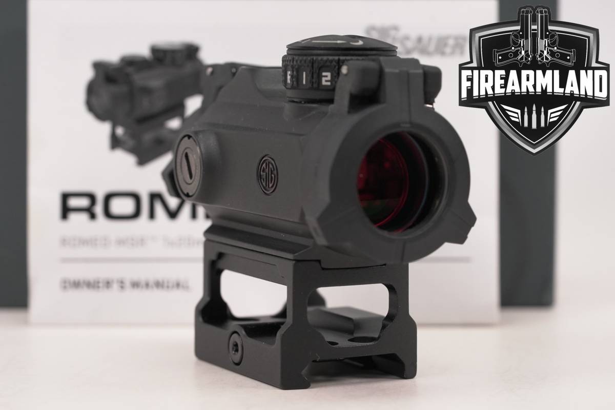 Sig Sauer ROMEO-MSR 1X20mm 2 MOA Red Dot Sight RomeoMSR +ORIG BOX