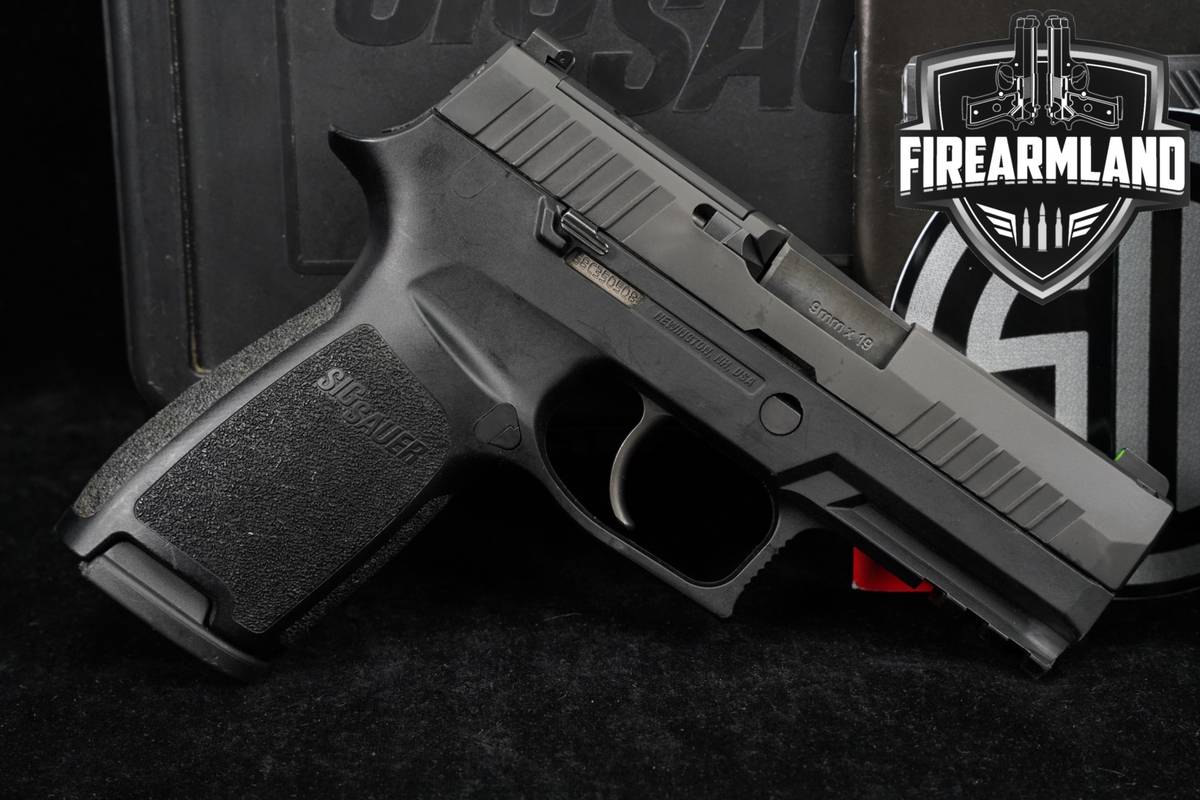 Sig Sauer P320 Carry 9mm 3.6" P-320 Nitron +2 MAGS & ORIG CASE