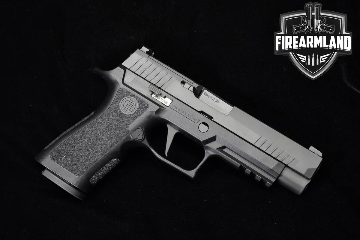 Sig Sauer P320 9mm 4.7" Nitron P320 P-320 +3 MAGS & HOLSTER