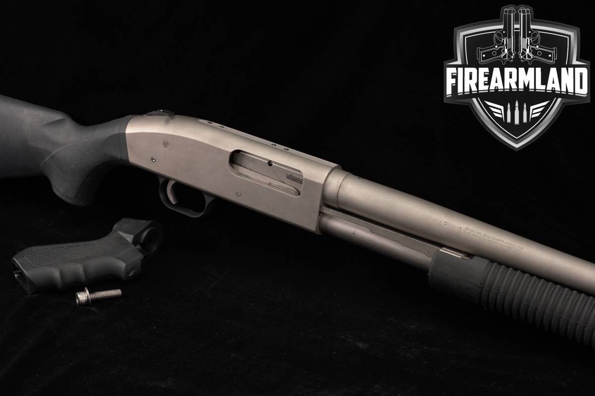 Mossberg Model 590 MARINE 12-Gauge 20" Matte Nickel M590