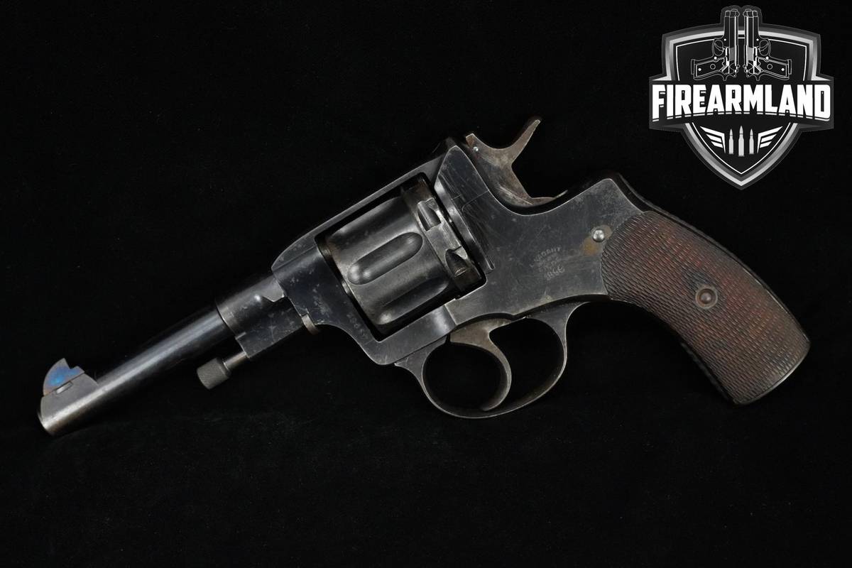 1898 Nagant M-1895 7.62 Nagant 4.5" Blued M-1895 Nagant-Revolver DA/SA