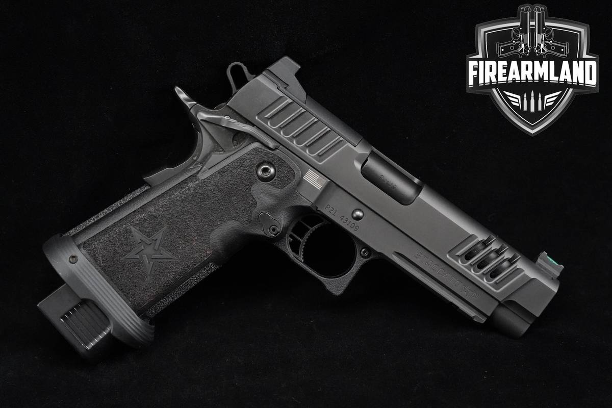 Staccato (STI) Model P 9mm 4.4" Staccato-P 2011-1911 +6 MAGS & ORIG CASE