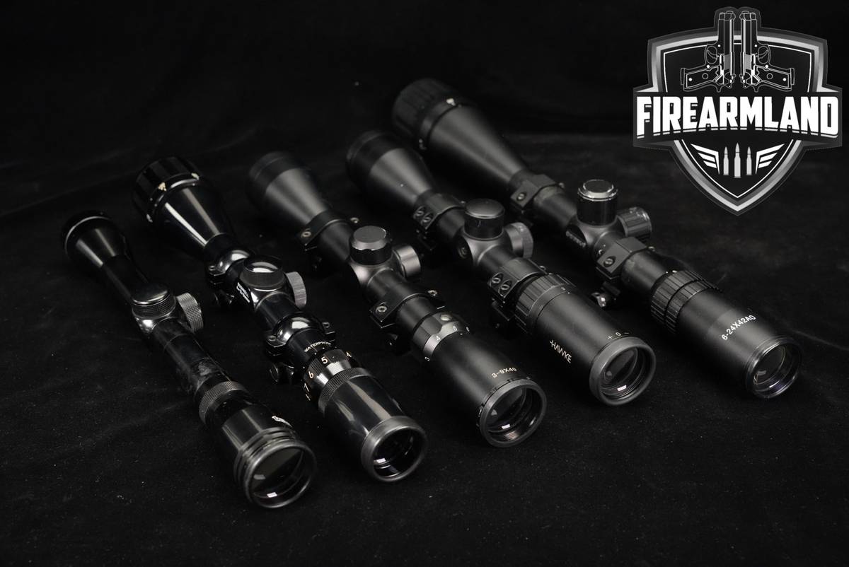 FIVE SCOPE LOT 5 Pack Bushnell Tasco Barska Hawke Riflescope Scopes