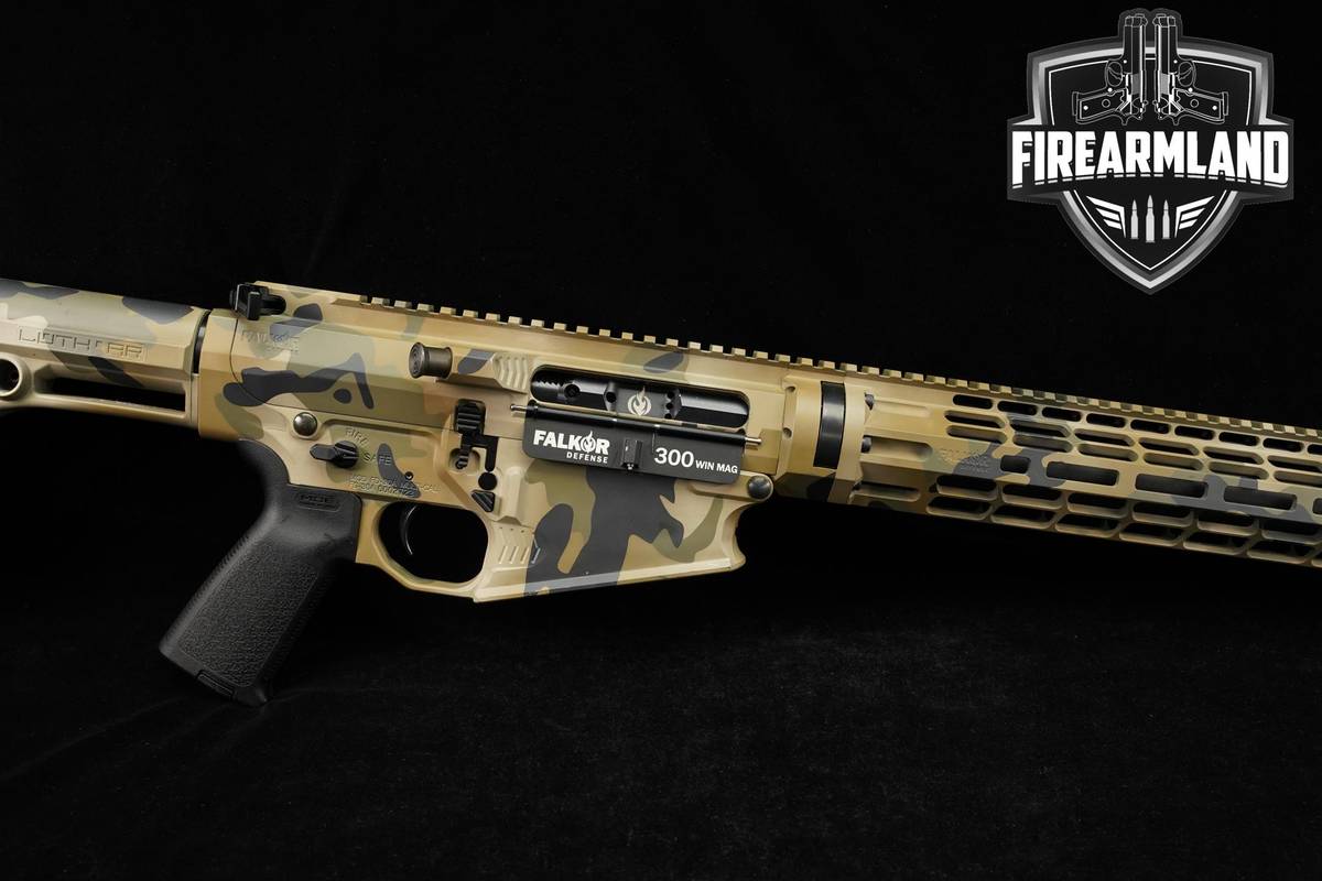 Falkor Defense Petra FD30A DRACOS Straight Jacket 300 Winchester-Magnum 22"