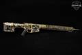 Falkor Defense Petra FD-30A Long-Action Receiver Set; DRACOS StraightJacket Barrel System .300 Win. Mag. Desert Camo in Good Condition Image 3