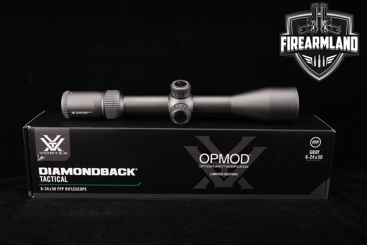 Vortex Optics Diamondback Tactical OPMOD 6-24X50 EBR-2C MOA Reticle FFP