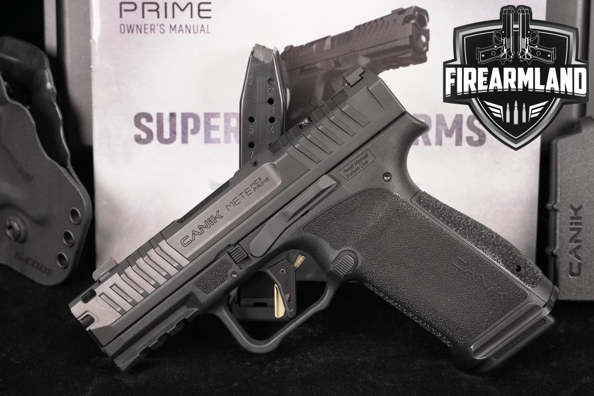 Canik Mete MC9 Prime Optics-Ready 9mm MC-9 COMP +2 MAGS, ORIG CASE, HOLSTER