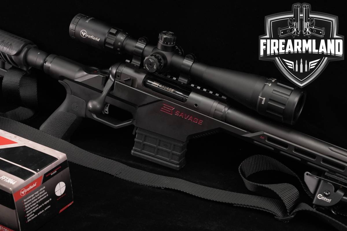 Savage Arms Model 10 BA Stealth 6.5 Creedmoor 24" M10 +FIREFIELD SCOPE