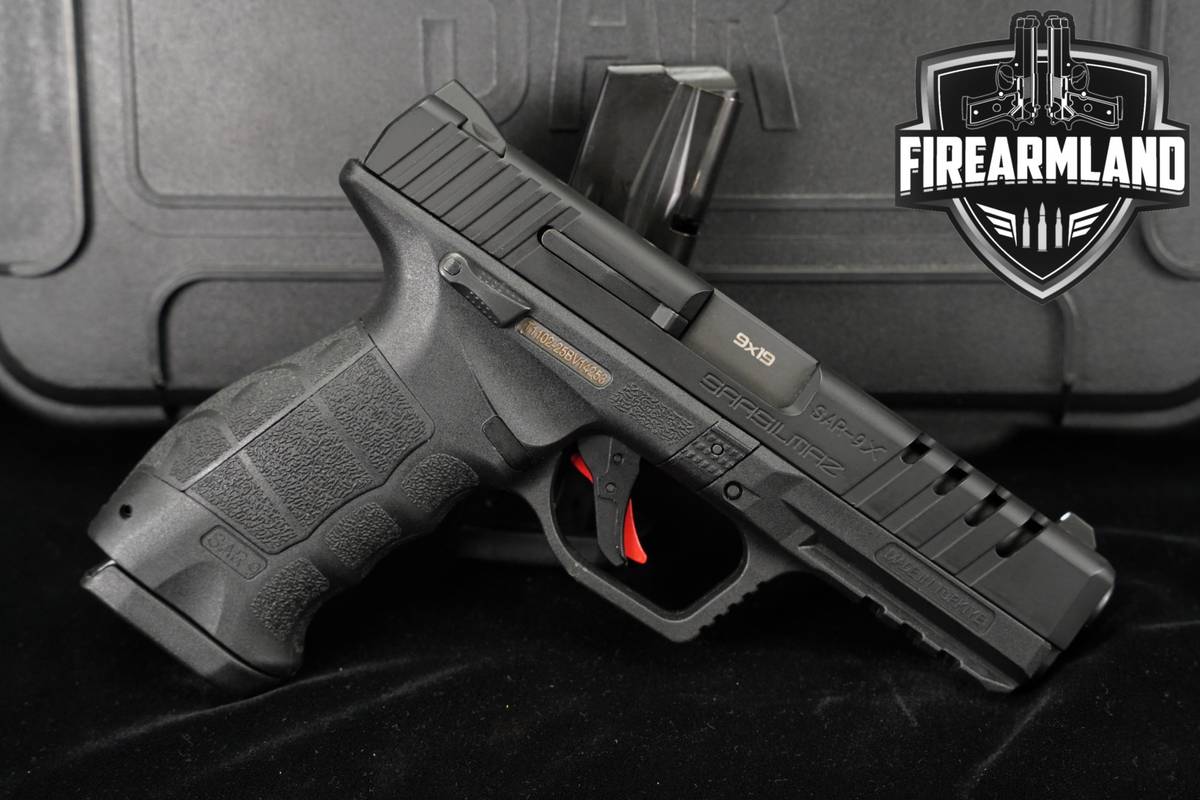 Sarsilmaz SAR-9X 9mm 4.4" SAR9X 9-X +2 MAGS & ORIG CASE