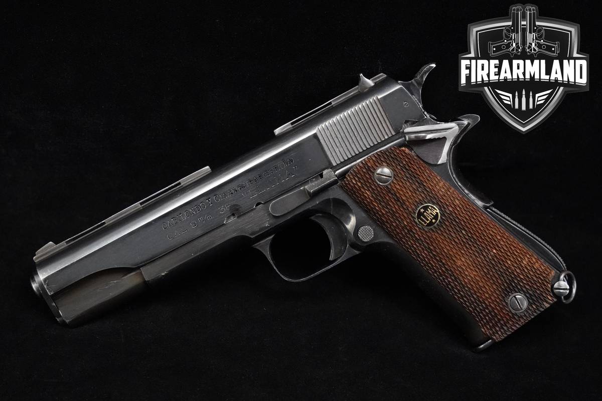 Llama 1911 Especial 38 Super 1911 5" Blued Llama Especial 1911A1