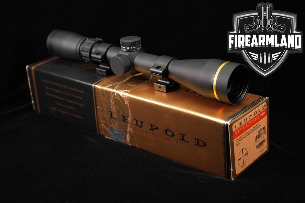 Leupold VX-Freedom 3-9x40mm Duplex Reticle SFP Scope VXFreedom +ORIG CASE